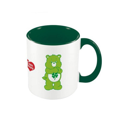 Care Bears Green Is My Lucky Colour Inner Two Tone Mug Green/white (One Size) from B&Q