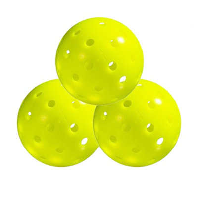Franklin X-40 Pickleball Balls (Pack Of 3) Optic Yellow (One Size) from B&Q