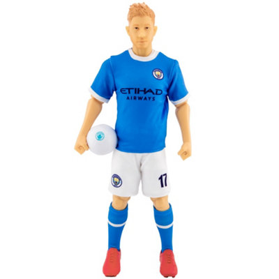 Manchester City Fc Kevin De Bruyne Action Figure Blue/white (One Size) from B&Q