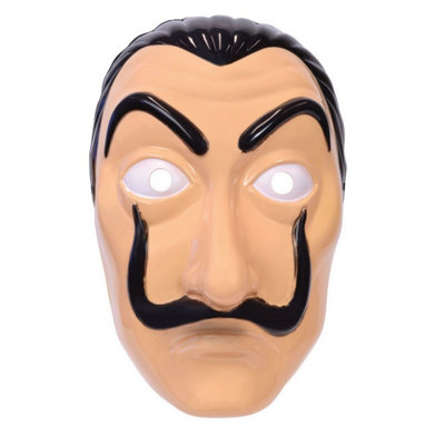 Bristol Novelty Eccentric Artist Mask Multicoloured (One Size) from B&Q