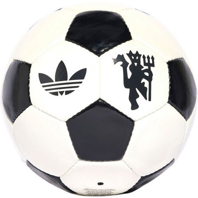  - Manchester United Fc Adidas Football White/black (5)