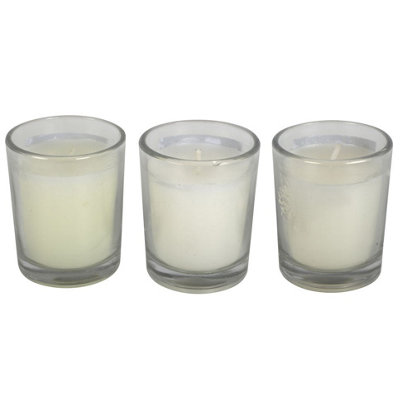 Something Different Gnome Sweet Gnome Candle Set (Pack Of 3) White (One Size) from B&Q