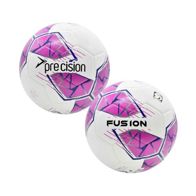 Precision Unisex White Fusion Fifa Basic Training Ball 3 In - Image 3