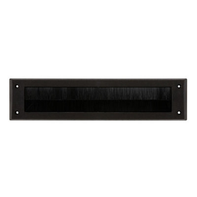 Woodside Letterbox Draught Excluder Brown (One Size) from B&Q