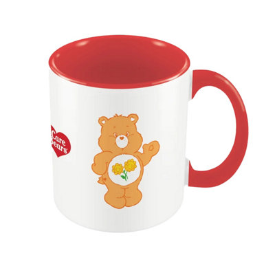 Care Bears Friend Bear Two Tone Mug Orange/white/red (One Size) from B&Q
