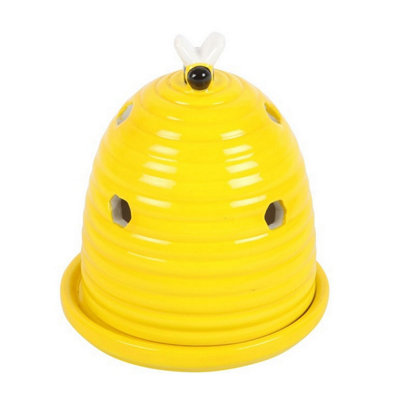 Something Different Beehive Incense Cone Holder Yellow (One Size) from B&Q