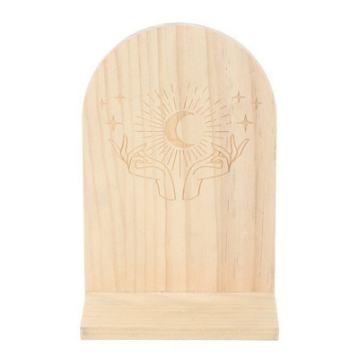 Something Different Mystical Hands Incense Holder Shelf Natural (One Size)