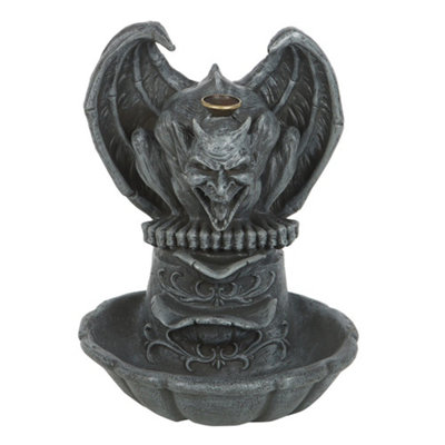 Something Different Gargoyle Backflow Incense Burner Grey (One Size) from B&Q