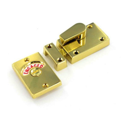 B&Q Securit Br Indicator Bolt Br (63Mm)