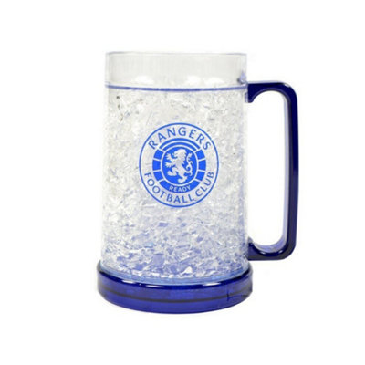 Rangers Fc Freezer Tankard Blue/clear (One Size) from B&Q