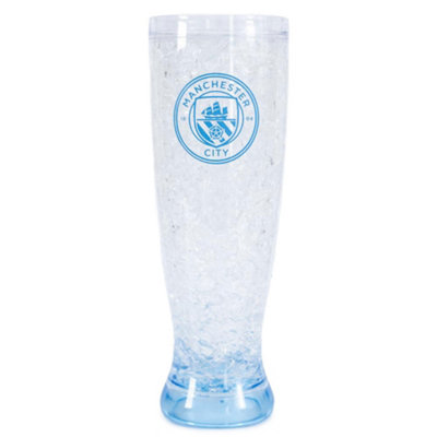 Manchester City Fc Slim Freezer Mug Clear/blue (One Size) from B&Q