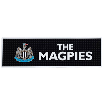 Newcastle United Fc The Magpies Bar Runner Black/white (One Size) from B&Q