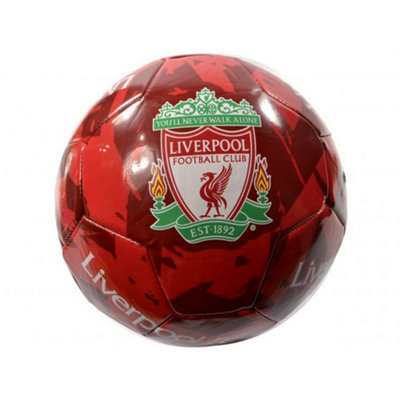 Liverpool Fc Graffiti Football A - Red/White/Green - Image 4