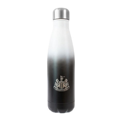 Newcastle United Fc Metallic 500Ml Thermal Flask Black/white (One Size) from B&Q