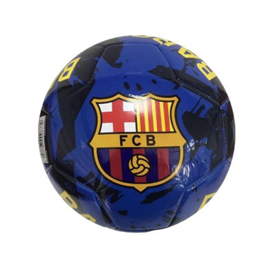 Barcelona Fc Graffiti Football Blue/yellow/red (5) from B&Q