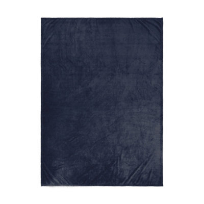  - Mountain Warehouse Chunky Blanket Navy (One Size)