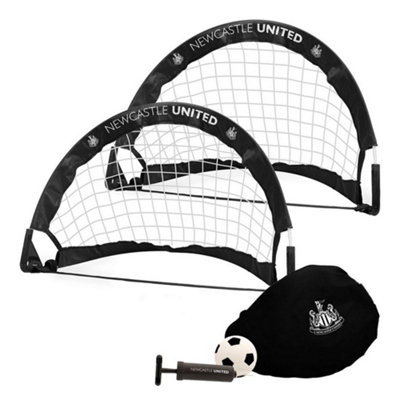 Newcastle United Fc Pop Up Football Goal Set Black/white (One Size) from B&Q