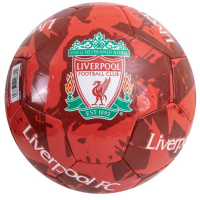 Liverpool Fc Unisex Red Graffiti Football In - Image 4
