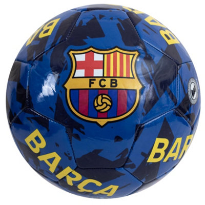 Fc Barcelona Graffiti Football Blue/garnet (5) from B&Q
