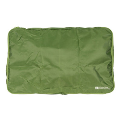 Mountain Warehouse Logo Packaway Packing Cube Green (One Size) from B&Q