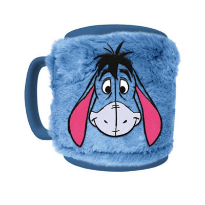 Winnie The Pooh Fluffy Eeyore Mug Blue (One Size) from B&Q