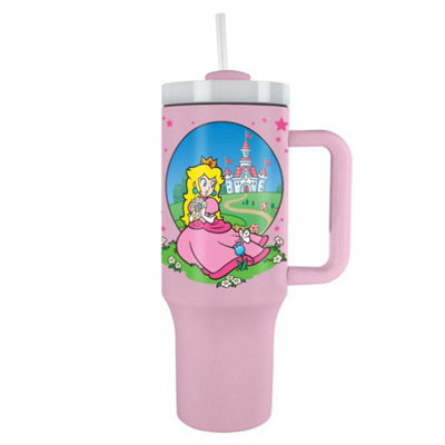 Super Mario Peach 1.1L Travel Mug - Image 5
