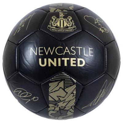 Newcastle United Fc Phantom Football Black/gold (5) from B&Q