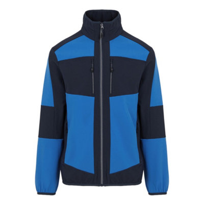 Regatta Professional Unisex Adult 2 Layer Soft Shell Jacket Strong Blue/navy (3Xl)