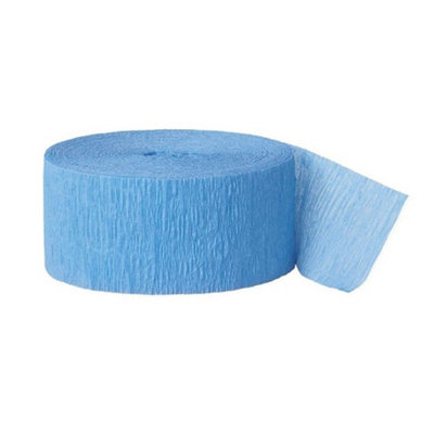 Amscan Crepe Paper Hanging Streamer Caribbean Blue (One Size) from B&Q