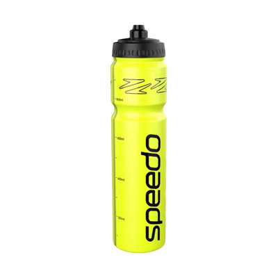 B&Q Yellow/White Speedo Logo Water Bottle (1L) 1000Ml