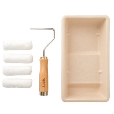 Lick Pro Eco Friendly Paint Roller & Tray Set 5063574986434 - Image 3