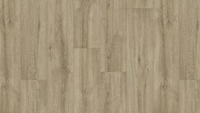 New Homestyle Oak Vinyl By Remland (Apunara Almond Oak9M X 2M) from B&Q