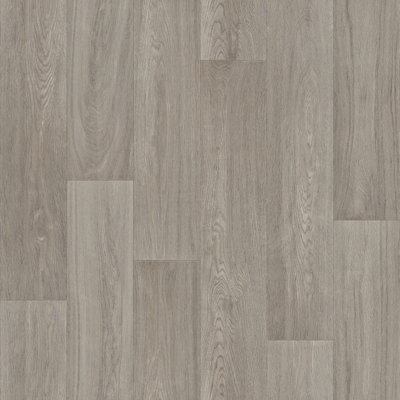 Mid Grey Oak Vinyl By Remland (9M X 2M) from B&Q