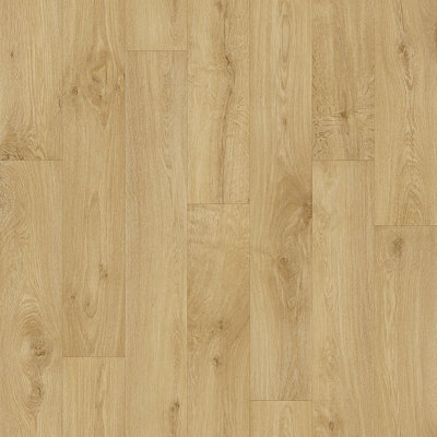 B&Q - San Diego Oak Vinyl By  (Sorrento Valley4M X 3M)