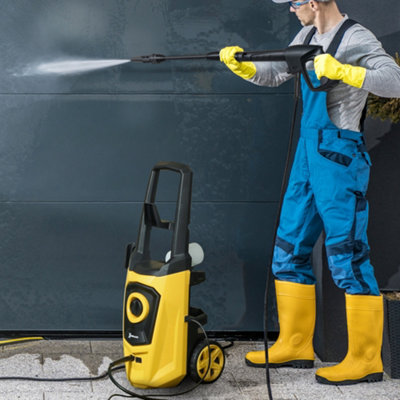B&Q -  High-Performance Power Washer 1800W150 Bar510 L/hYellow