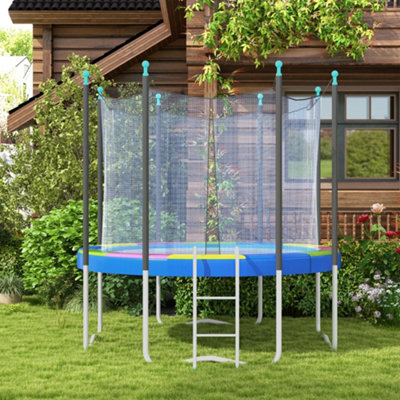 Sportnow Unisex Multicolor Trampoline Pad Spring Cover, Waterproof, Multi-Colored 12Ft - Image 4