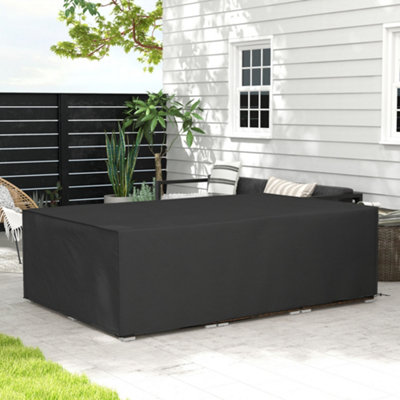 B&Q -  Garden Furniture Cover Outdoor Waterproof Rattan Set Rain Protection