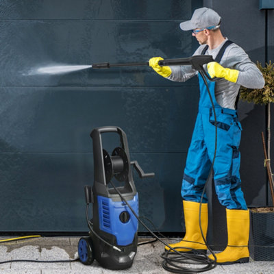 Outsunny 2200W Power Washer 170 Bar Pressure With Adjustable Nozzle