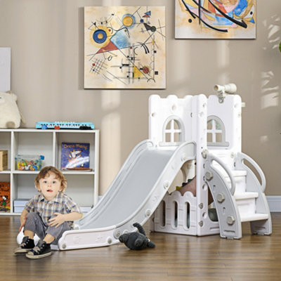 Tommy Toys Kids 4 in 1 Slide - Grey - Image 9