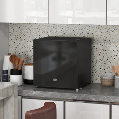 Homcom 35L Tabletop Freezer With Removable Wire Shelf And Two KeysBlack from B&Q