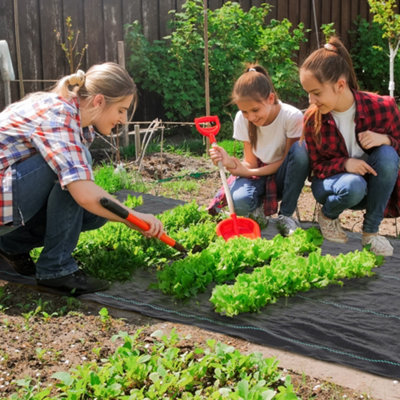 Outsunny Weed Control Fabric - 2m x 100m - Black - Image 8