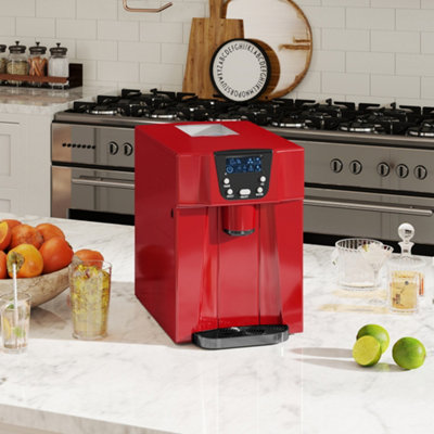 Homcom Ice Maker And Water Dispenser For 9 Ice Cubes Ready In 6-10 Mins from B&Q