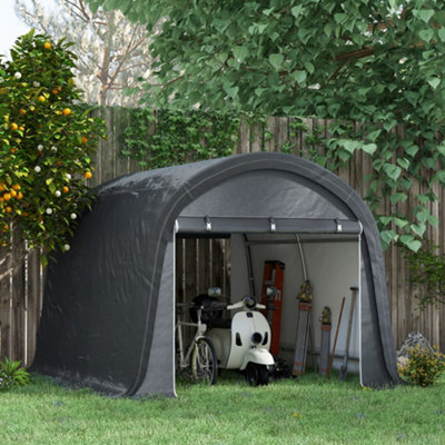 B&Q -  3 X 3(M) Garden Storage TentHeavy Duty Outdoor ShedGrey