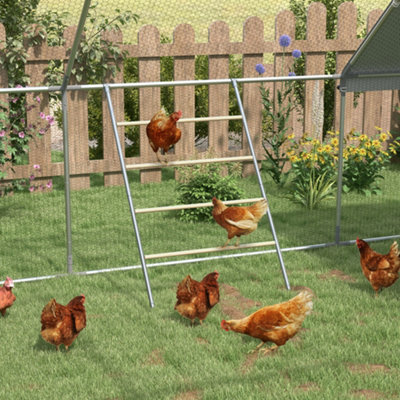 Pawhut Chicken Perch For CoopJungle Gym Roosting Bar For Backyard Farm from B&Q