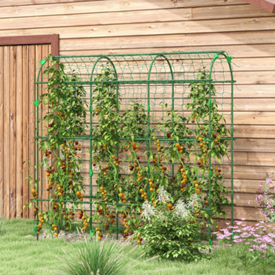 B&Q -  183 Cm Tall Garden Trellis For Climbing Plants Outdoor