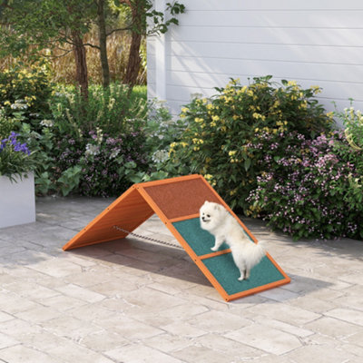 Pawhut Dog Agility EquipmentAgility Ramp For All Breeds For Garden from B&Q