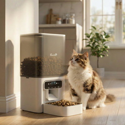 B&Q -  Automatic Cat Feeder Programmable With Timer10S Voice Recorder