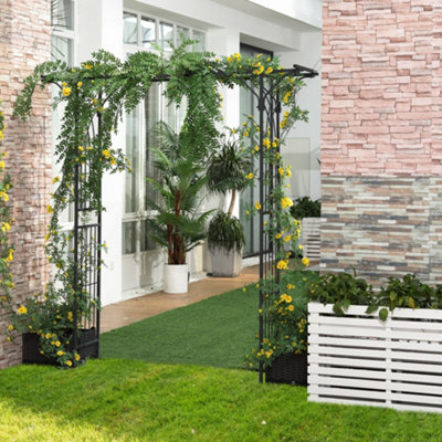 B&Q -  Garden Arch Arbor For Decorative Climbing Plants Lawn Garden