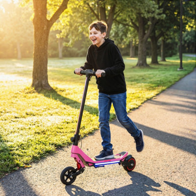 B&Q -  Scooter For KidsFoldable E Scooter For Age Age 6+ Pink