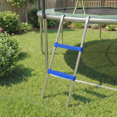 B&Q -  Trampoline Ladder2-Steps With Horizontal Wide Steps